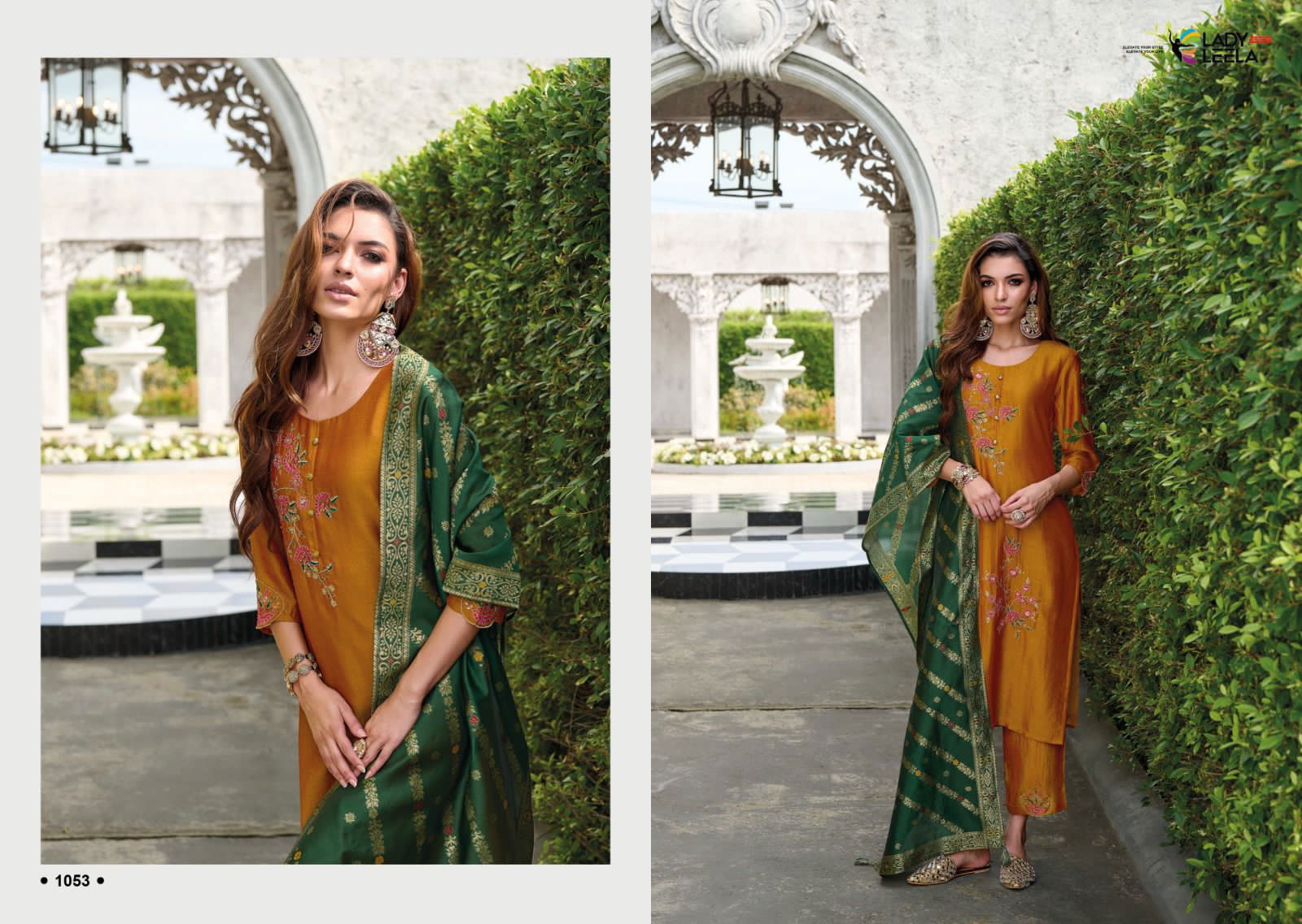 Lady Leela Maisha Heavy Readymade Suits Catalog
